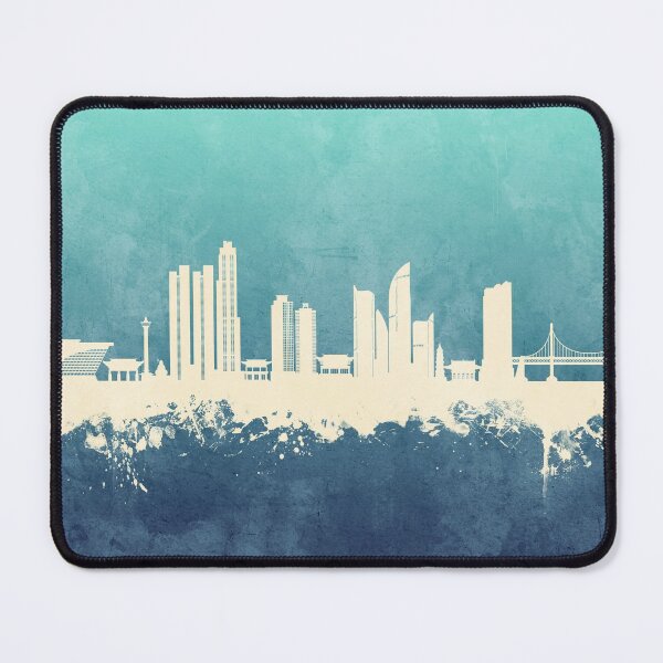 Item preview, Busan Skyline South Korea designed and sold by ArtPrints.