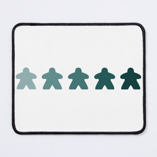 Item preview, Dusty Denim Blue Meeples. designed and sold by Narellish.