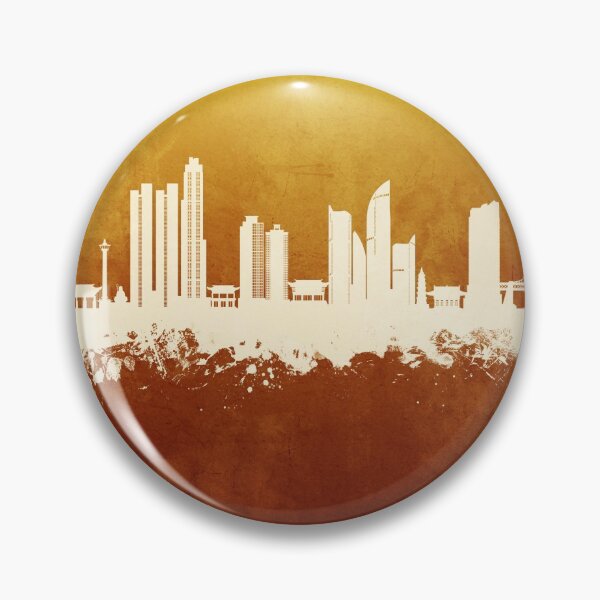 Item preview, Busan Skyline South Korea designed and sold by ArtPrints.