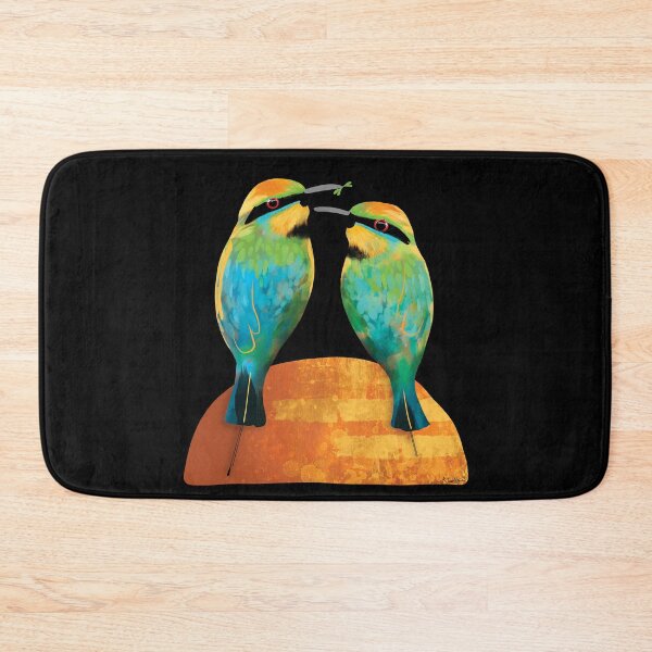 Item preview, Rainbow Bee-eaters designed and sold by Karin Taylor.