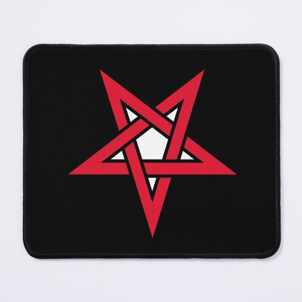 Item preview, Reverse Red Pentagram Satanic Satanism designed and sold by darknessjeff86.