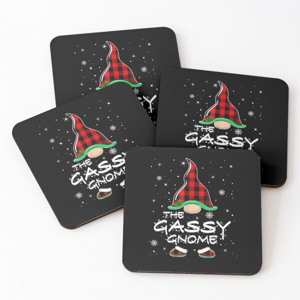 Item preview, Gassy Gnome Buffalo Red Plaid Matching Christmas designed and sold by michaelart18.