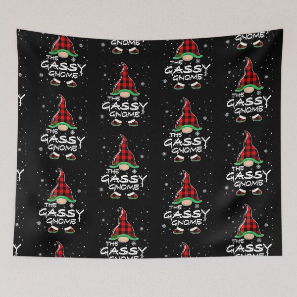 Item preview, Gassy Gnome Buffalo Red Plaid Matching Christmas designed and sold by michaelart18.