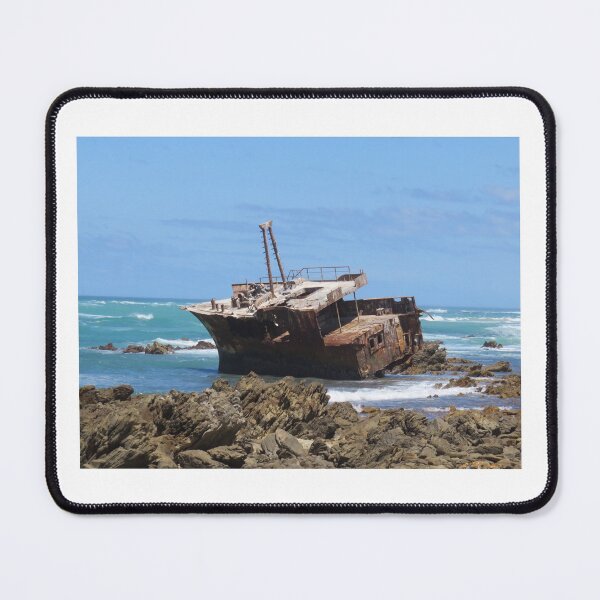 Item preview, Mouse Mat / Mouse Pad - Shipwreck South Africa designed and sold by Alima Designs.