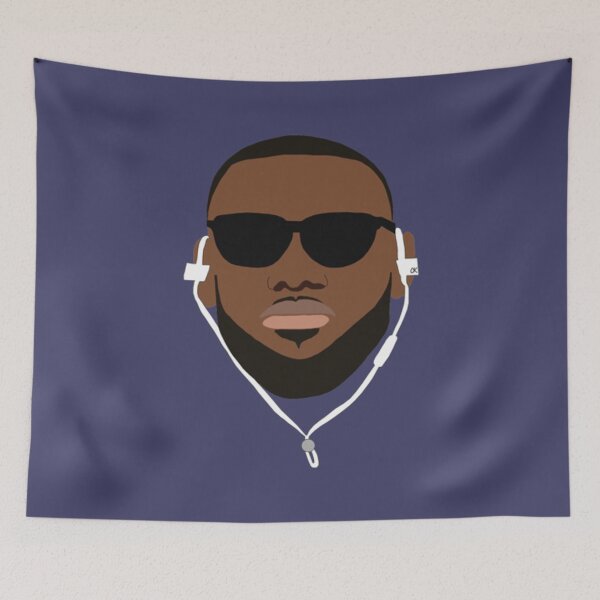 Item preview, 2017 Lebron James SunglassesEarbuds Cavs  designed and sold by SiioEstudio.