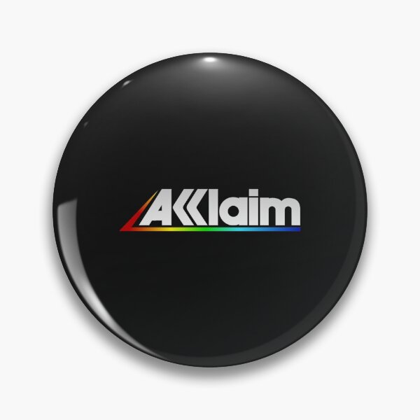 Item preview, Acclaim Old School Video Game Logo designed and sold by SiioEstudio.