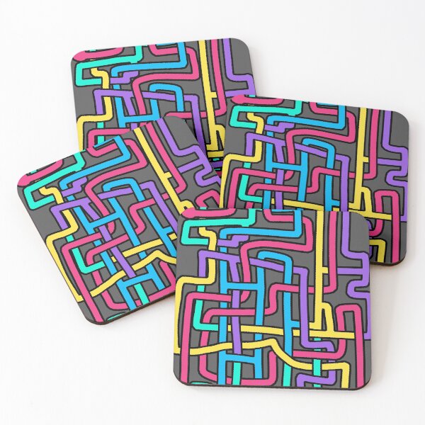 Item preview, Colorful Wire Maze - Pink Solution designed and sold by Chubuter.