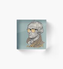 Bloque acrílico Alexander Hamilton - A punto Ham