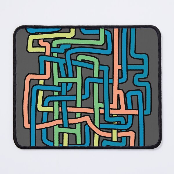 Item preview, Colorful Wire Maze - Green and Blue designed and sold by Chubuter.