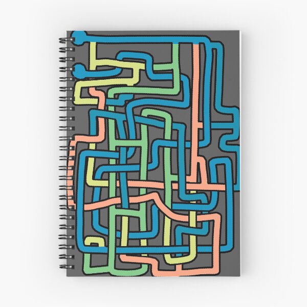 Item preview, Colorful Wire Maze - Green and Blue designed and sold by Chubuter.