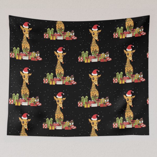 Item preview, Giraffe Christmas Gift Boxes designed and sold by AlysaWithArt.