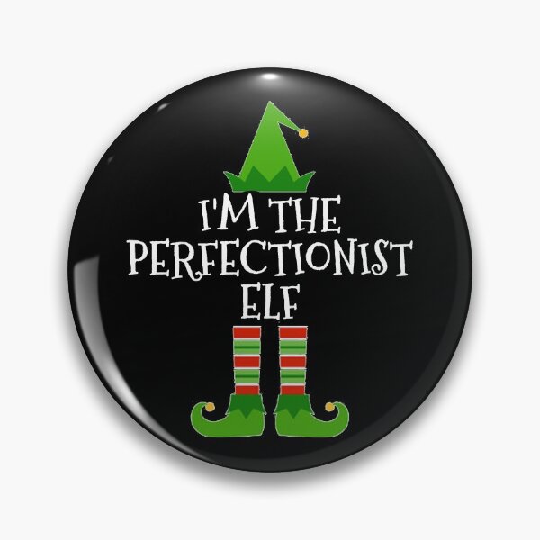 Item preview, I'm The Perfectionist Elf Matching Family Christmas graphic designed and sold by TopRatedDesigns.