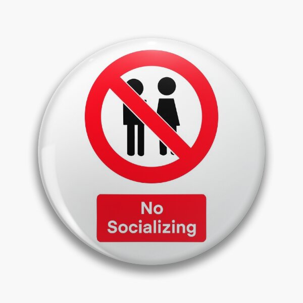 Item preview, No socializing designed and sold by ArtSCPdesign.