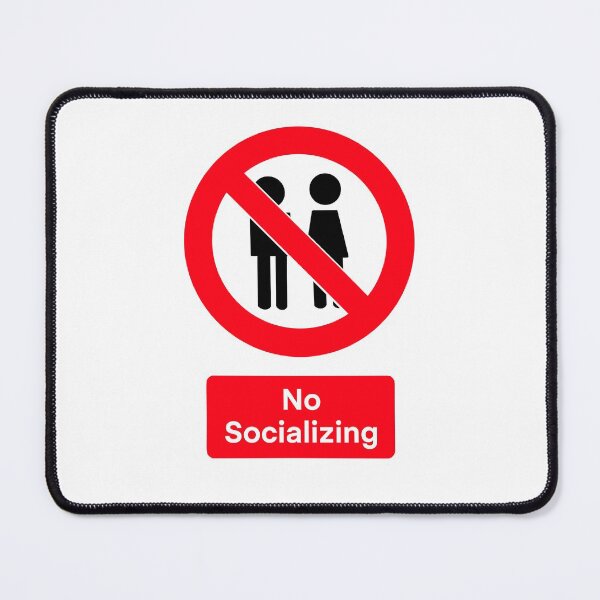 Item preview, No socializing designed and sold by ArtSCPdesign.