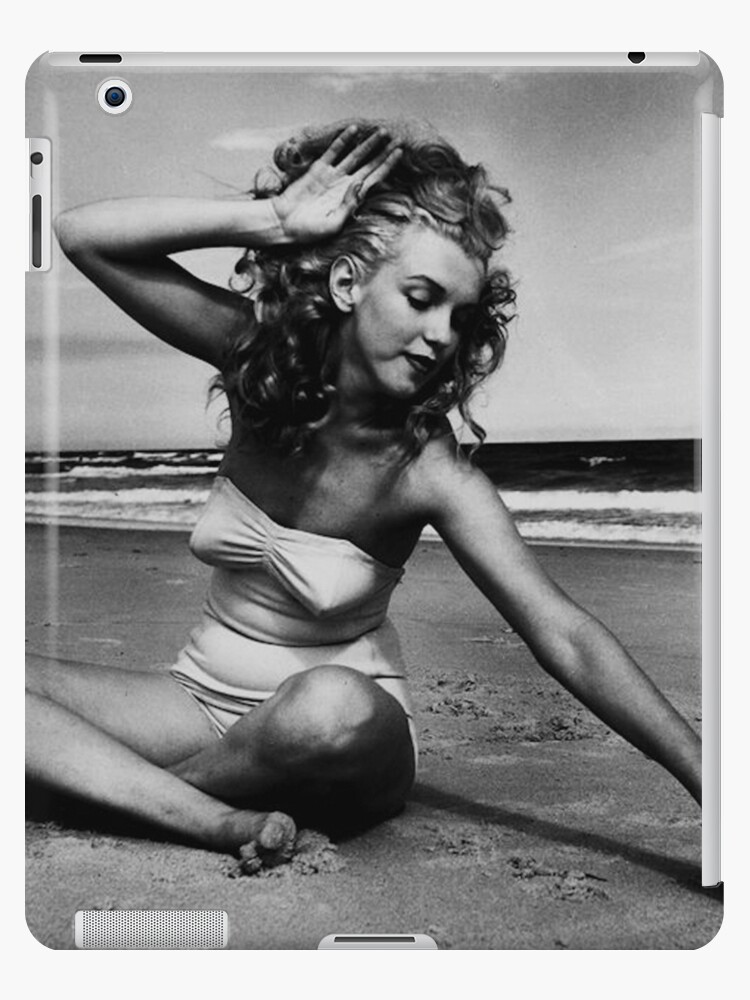 Funda y vinilo para iPad «Joven Marilyn Monroe | 'No más' Norma Jeane '» de  Gascondi | Redbubble