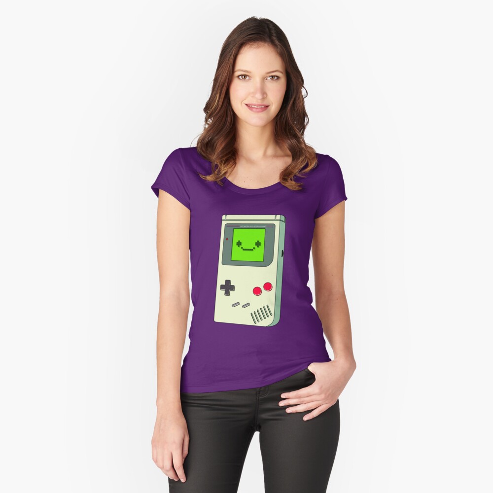 Item preview, Fitted Scoop T-Shirt designed and sold by djspacegr.