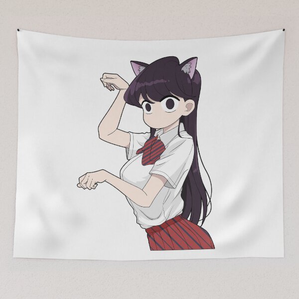 Item preview, Komi-san is a Cute Cat designed and sold by ChibiCheems.