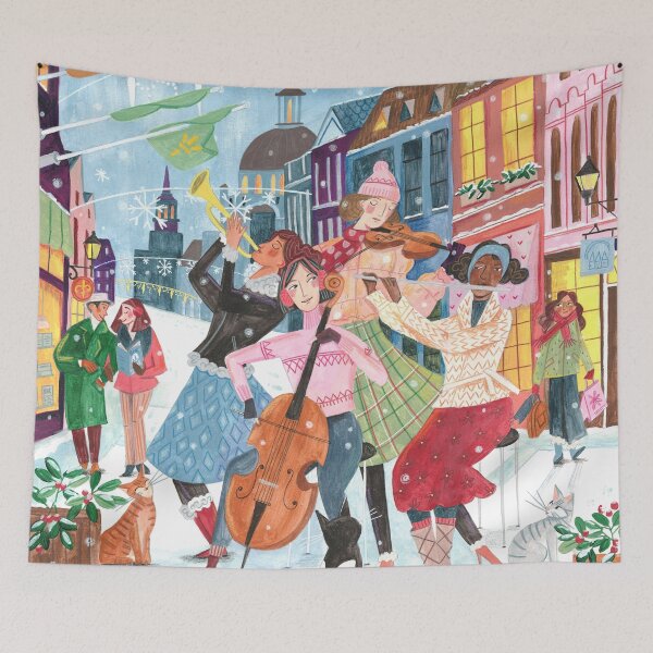 Item preview, Christmas music in Montreal Canada designed and sold by Caroline Bonne Müller.