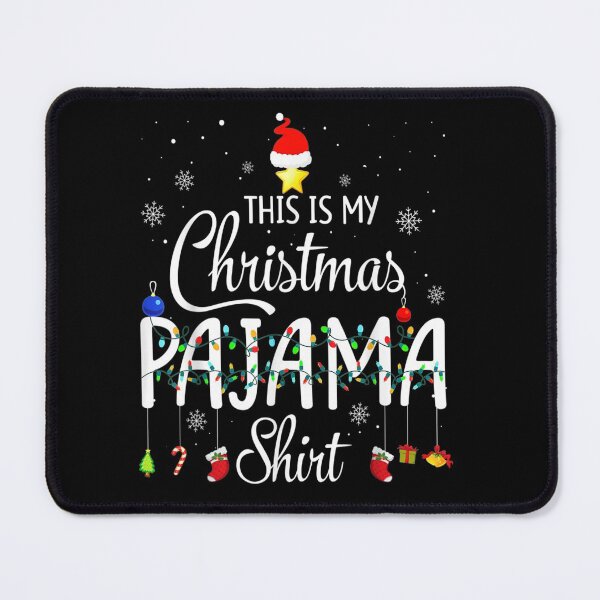 Item preview, This Is My Christmas Pajama Shirt Xmas Lights Funny Holiday designed and sold by be-awesome-.