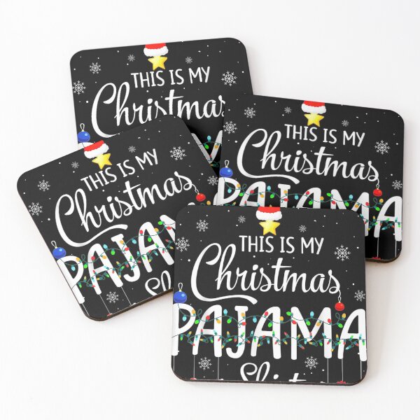 Item preview, This Is My Christmas Pajama Shirt Xmas Lights Funny Holiday designed and sold by be-awesome-.