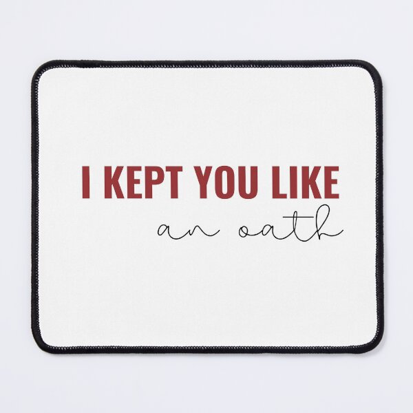 Item preview, I Kept You Like an Oath - Taylor Swift All Too Well 10 Minute Version designed and sold by bombalurina.
