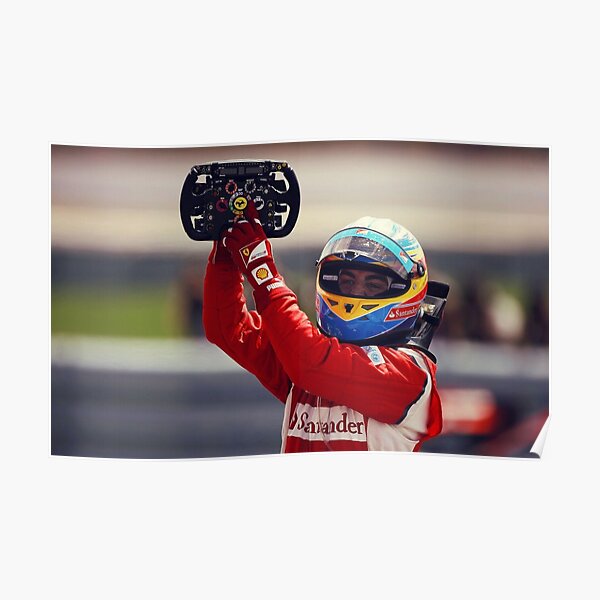 Arte Fernando Alonso Póster