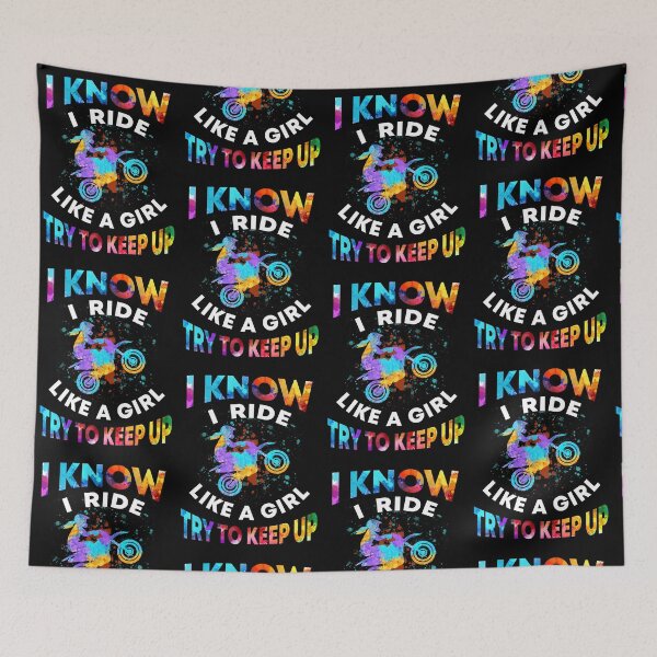 Item preview, Motocross Try To Keep Up  designed and sold by AlysaWithArt.