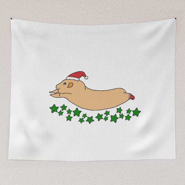 Item preview, Flying Santa hamster designed and sold by TheBlueComma.