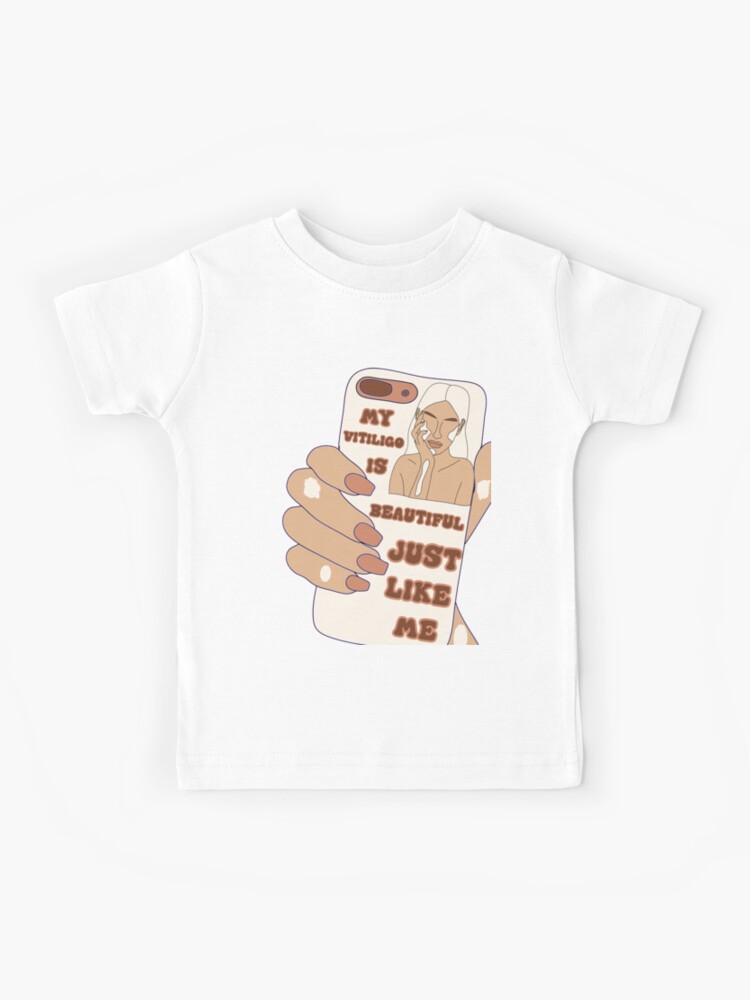 T-shirt enfant for Sale avec l'œuvre « MON VITILIGO EST BEAU TOUT ...