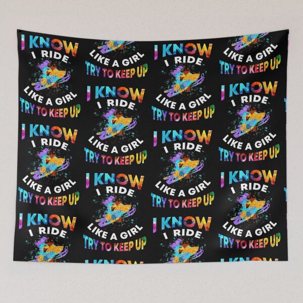 Item preview, Snowmobile Try To Keep Up  designed and sold by AlysaWithArt.