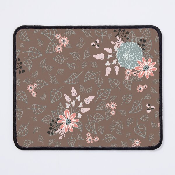 Blooming dahlias Mouse Pad