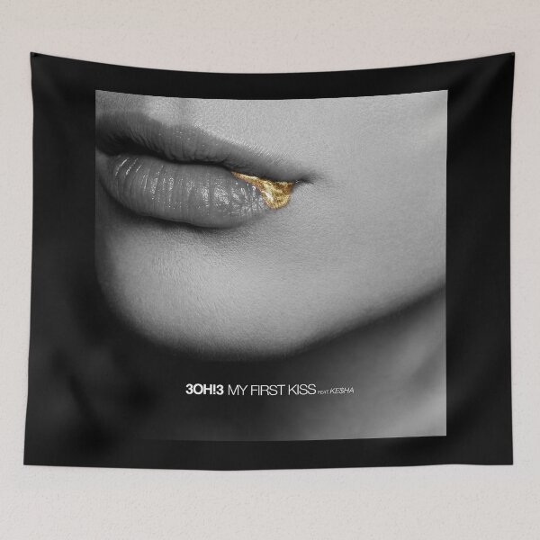 Item preview, My first kiss designed and sold by FrancesBuyers.