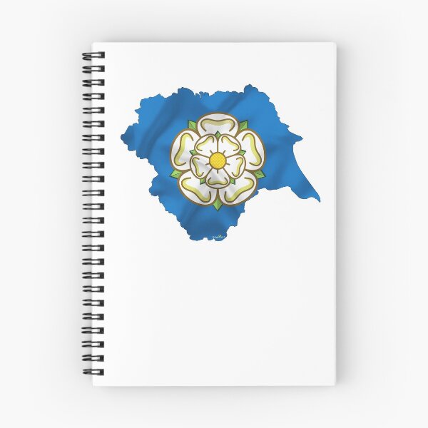 Item preview, YORKSHIRE County Flag White Rose of York England Sticker Style 2 designed and sold by OuterShellUK.