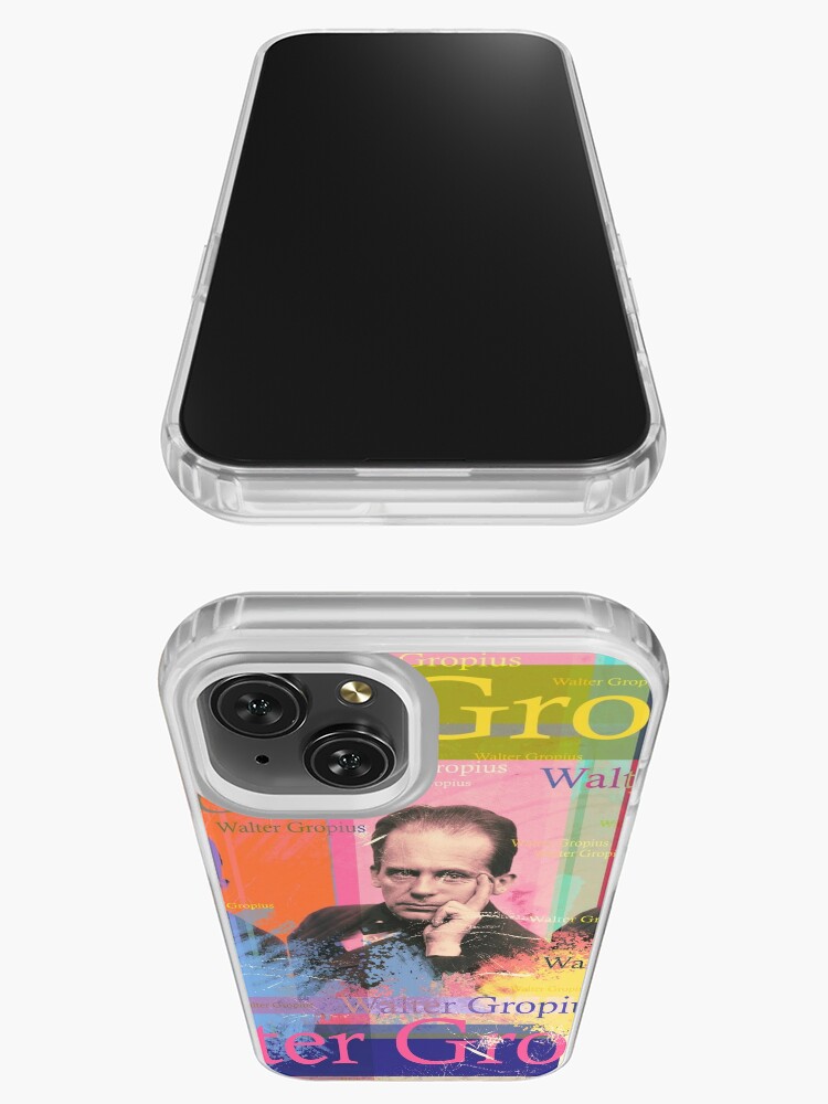 Walter Gropius portrait, famous designer iPhone Case by Mauswohn