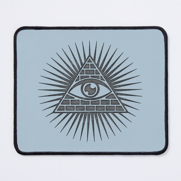 Item preview, All seeing eye, Eye of providence, triangle, pyramid, symbol omniscience designed and sold by nitty-gritty.