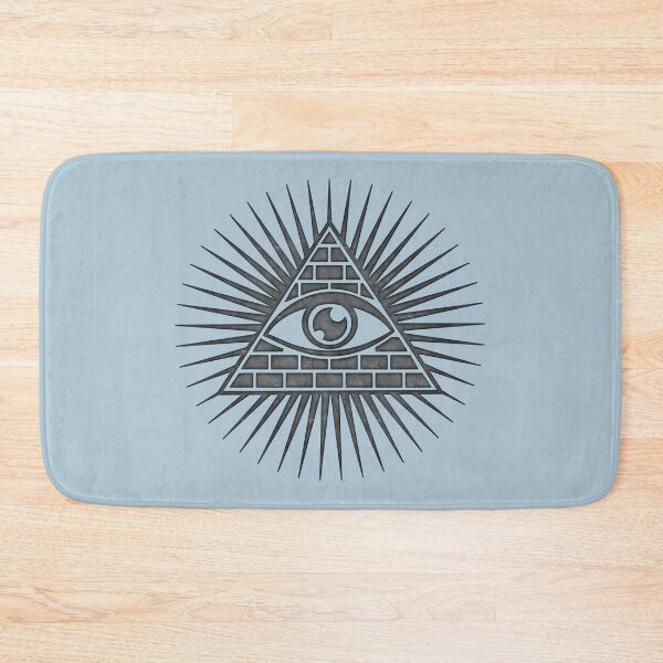 Item preview, All seeing eye, Eye of providence, triangle, pyramid, symbol omniscience designed and sold by nitty-gritty.