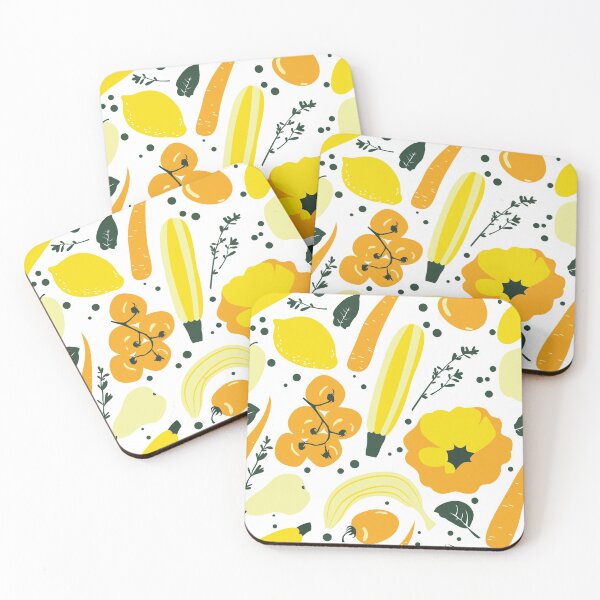 Item preview, Harvest Flatlay Yellow designed and sold by boozkova-vorona.