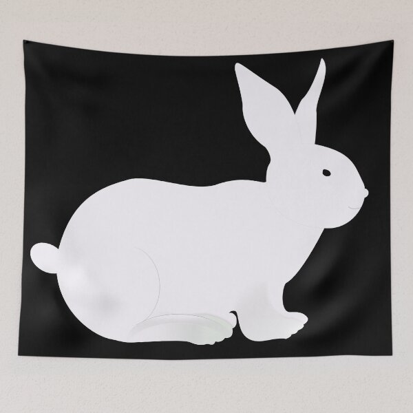 Item preview, Cute white bunny designed and sold by agungpermana.