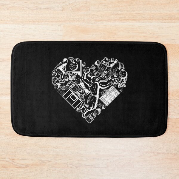 Item preview, Basketball theme Love Art Design. White art. designed and sold by epicmarketing.