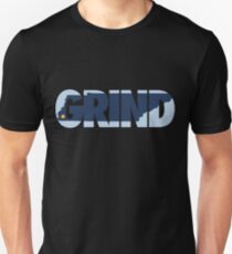 Grind State (Dark Blue) Slim Fit T-Shirt