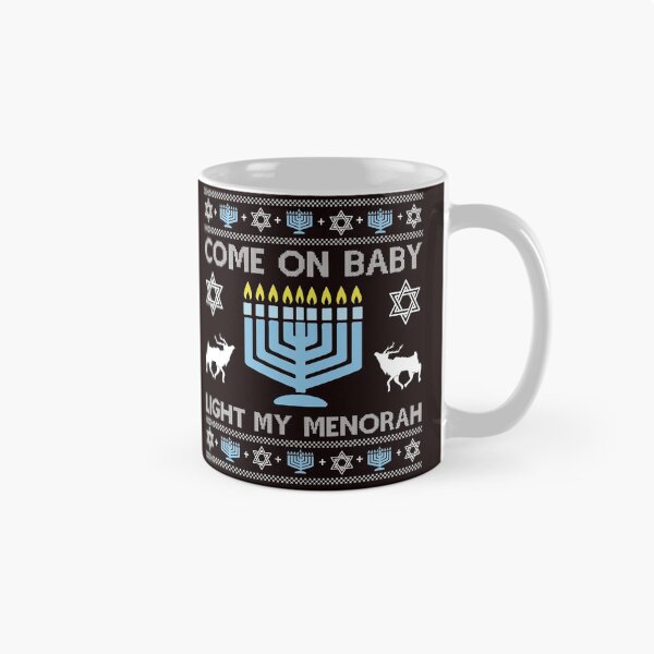Item preview, Come on baby light my Menorah funny Hanukkah designed and sold by Gifty Rifty.