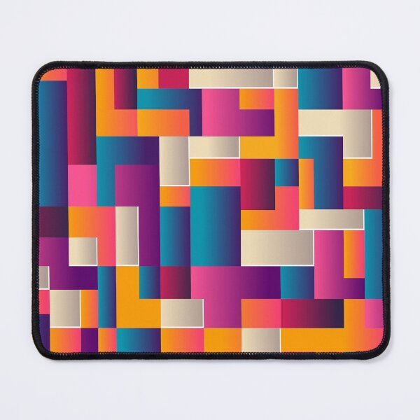 Item preview, Color geometric shapes art designed and sold by artdragongift 15.