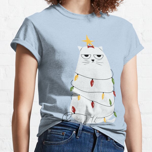 Cartoon Cat T-Shirts for Sale