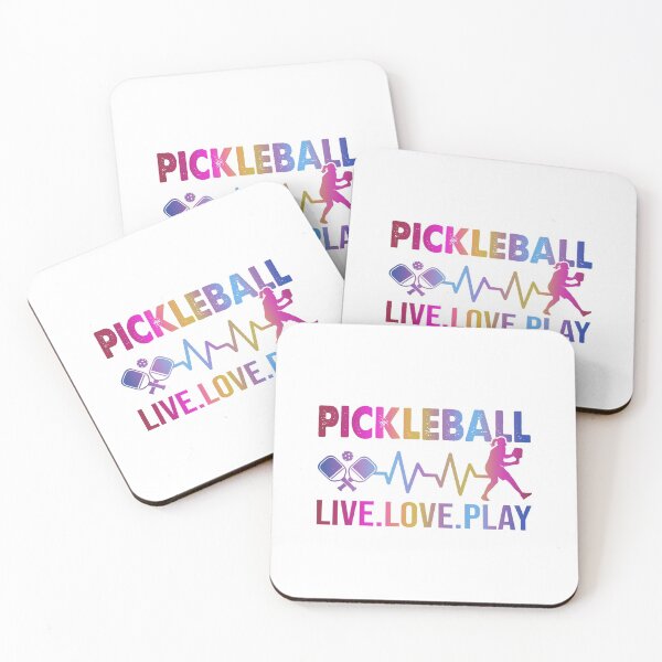 Item preview, Pickleball Live Love Art  designed and sold by JaskolArt.