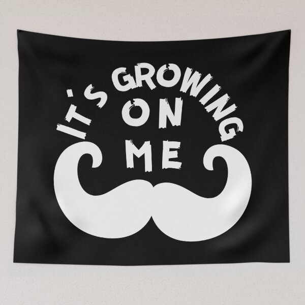 Item preview, It's growing on me - Movember - Cancer awareness and Men's health designed and sold by For the love of Pixels.