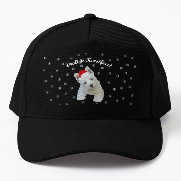 Vrolijk Kerstfeest Westie Baseball Cap