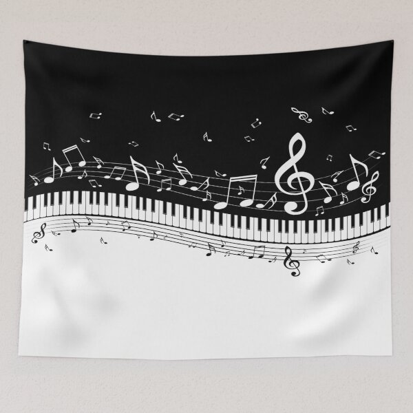 Item preview, Music Piano Keyboard designed and sold by JaskolArt.