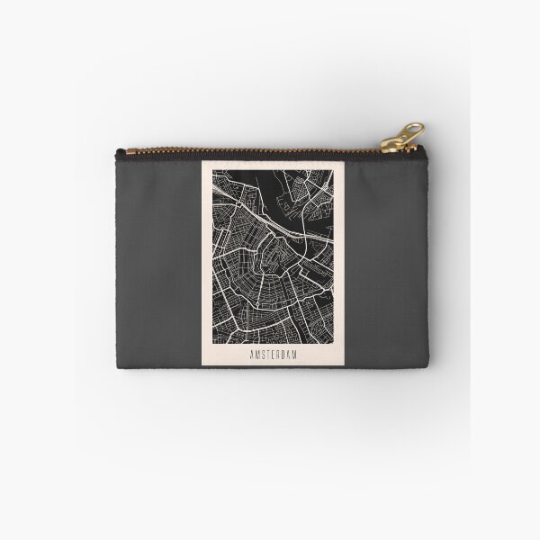 Item preview, Amsterdam City Street Map Dark designed and sold by Teecha.