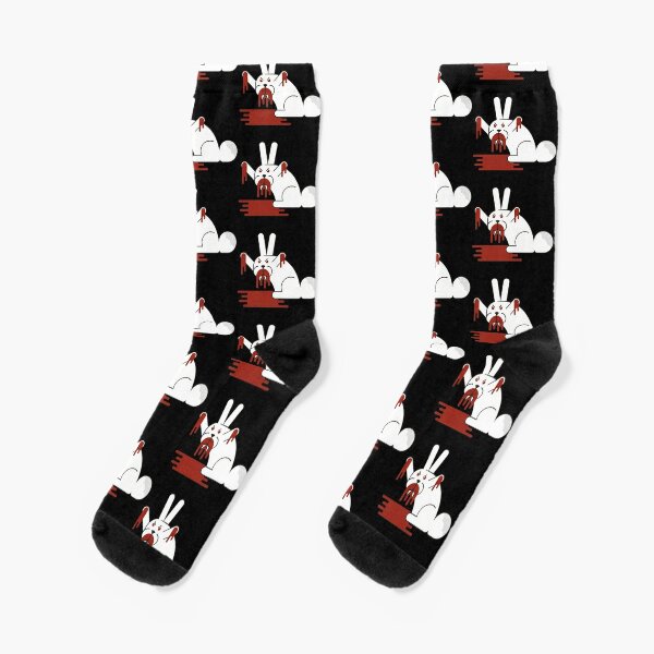 Killer Rabbits Socks for Sale Redbubble