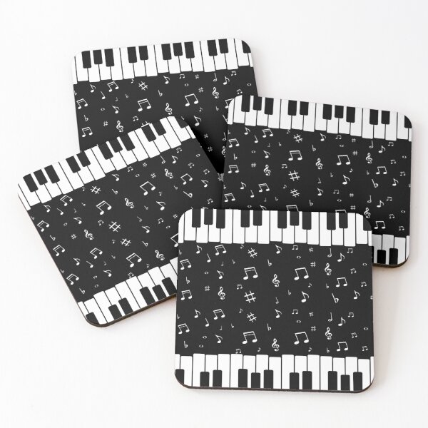 Item preview, Piano Music Note Art designed and sold by JaskolArt.